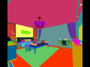 stylish bedroom complete 176 3D 模型