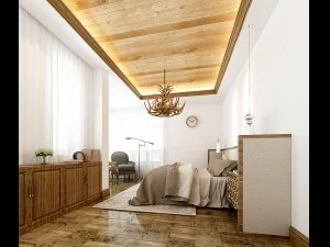 camera da letto elegante completa 183 Modello 3D