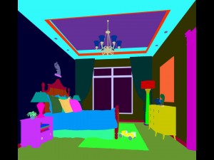 stylish bedroom complete 186 3D Модель