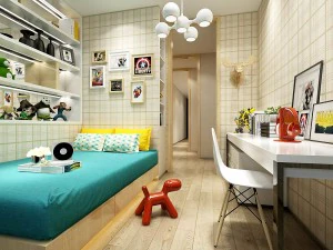 стильная спальня в сборе 196 3D Модель