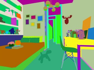 stylish bedroom complete 196 3D Модель