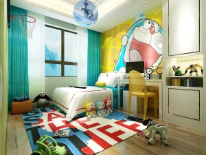 stylish bedroom complete 200 3D Model