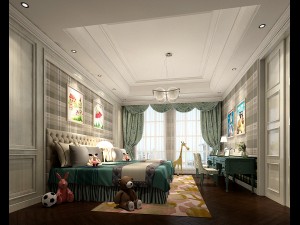 stylish bedroom complete 211 3Dモデル