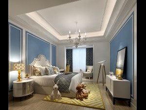 stylish bedroom complete 212 3Dモデル