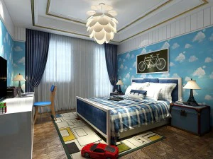 şık yatak odası komple 213 3D Model