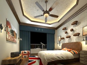 stylish bedroom complete 216 3D 모델
