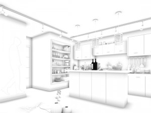 stylish master bedroom design 02 Model 3D