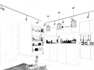 stylish master bedroom design 02 Model 3D