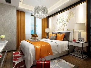 design elegante do quarto principal 06 Modelo 3D