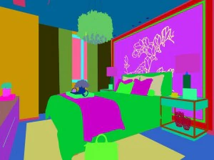 stylish master bedroom design 06 3D Model