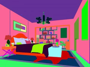 stylish master bedroom design 10 3D Model