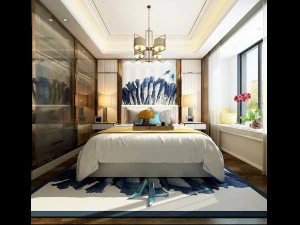 design elegante do quarto principal 11 Modelo 3D