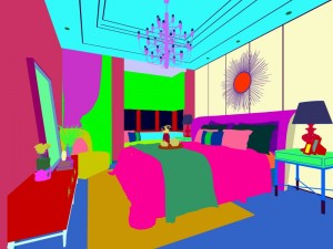 stylish master bedroom design 12 3Dモデル