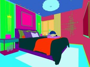 stylish master bedroom design 15 3D-Modell