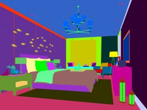 stylish master bedroom design 18 3D Model