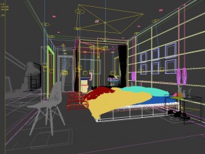 stylish master bedroom design 19 Modelo 3D