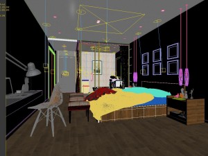 stylish master bedroom design 19 Modelo 3D