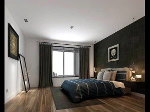 elegante dise&ntilde;o de dormitorio principal 24 Modelo 3D