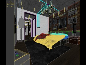 stylish master bedroom design 26 3Dモデル