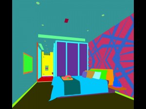 stylish master bedroom design 27 Model 3D