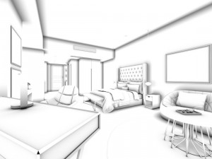 stylish master bedroom design 30 3D 模型
