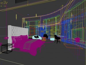 stylish master bedroom design 30 3D 模型