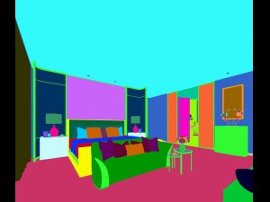 stylish master bedroom design 32 3D 模型