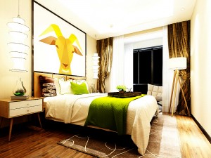 stylish master bedroom design 33 3Dモデル