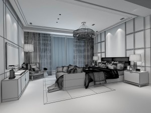 stylish master bedroom design 37 Modèle 3D