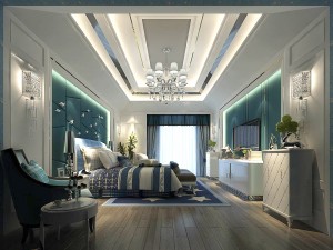stylish master bedroom design 46 3D 모델
