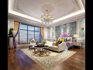 stylish master bedroom design 47 3D मॉडल