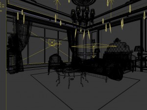 stylish master bedroom design 47 3Dモデル