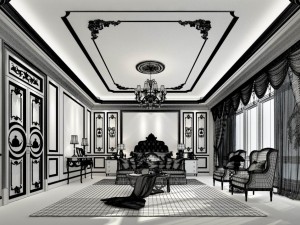 stylish master bedroom design 48 Modello 3D
