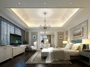 stylish master bedroom design 49 3D Model