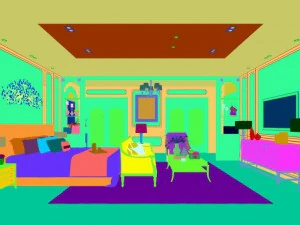 stylish master bedroom design 51 3D Model