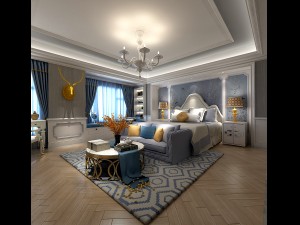 stylish master bedroom design 54 3Dモデル