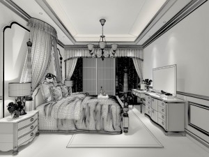 stylish master bedroom design 56 Modèle 3D