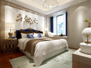 stylish master bedroom design 59 3D 모델