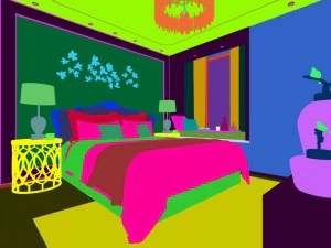 stylish master bedroom design 59 3D Model
