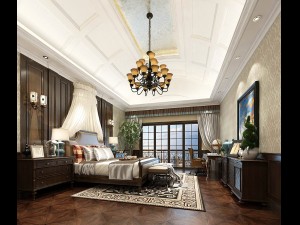 stylish master bedroom design 60 3D Model