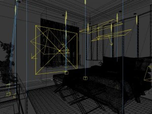 stylish master bedroom design 65 3D Model