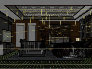 stylish master bedroom design 70 3D Model