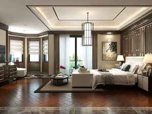 şık ana yatak odası tasarımı 71 3D Model