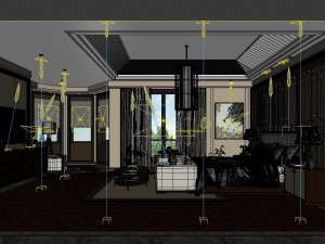 stylish master bedroom design 71 3D Model