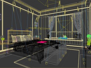 stylish master bedroom design 72 Modèle 3D