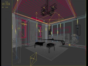 stylish master bedroom design 74 3D Модель