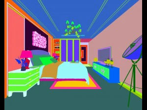 stylish master bedroom design 78 3D Model