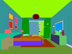 stylish master bedroom design 85 3D Model