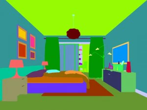 stylish master bedroom design 85 3D Model