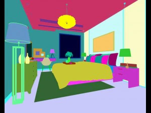 stylish master bedroom design 87 3D Model